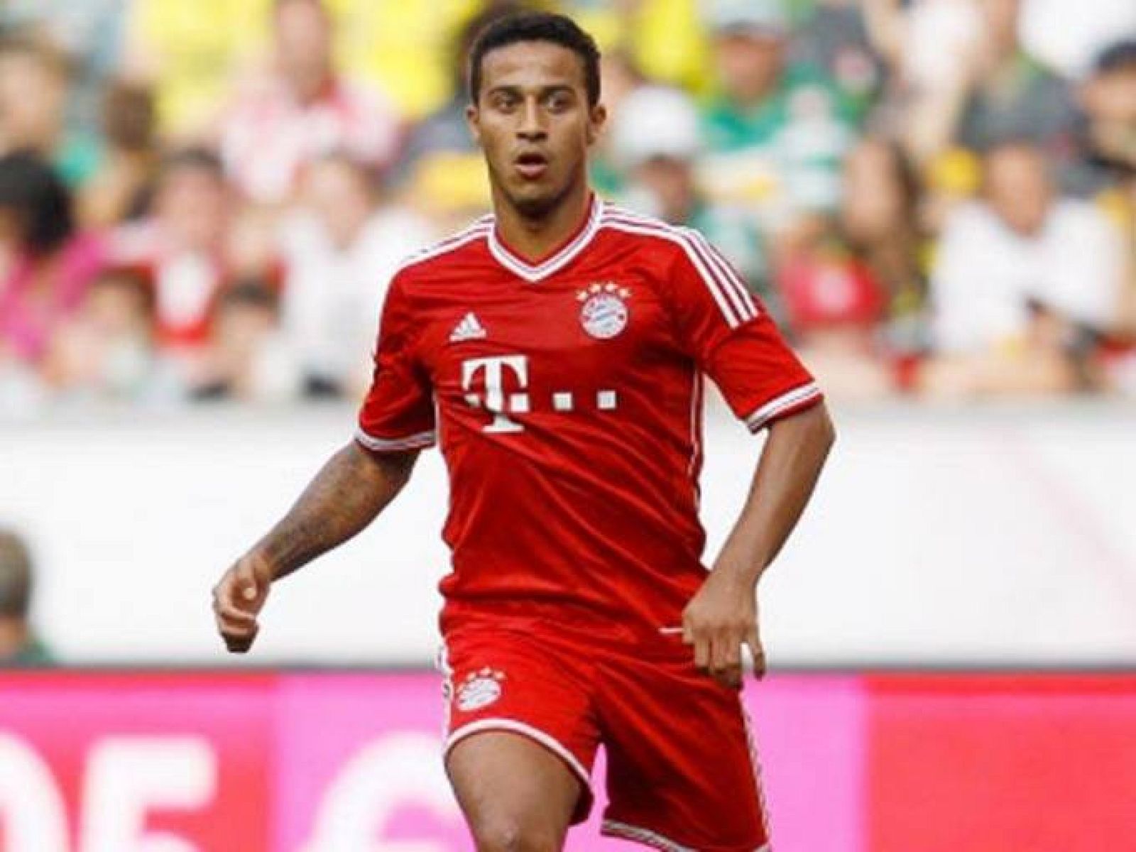 Imagen de archivo del internacional español Thiago Alcántara.