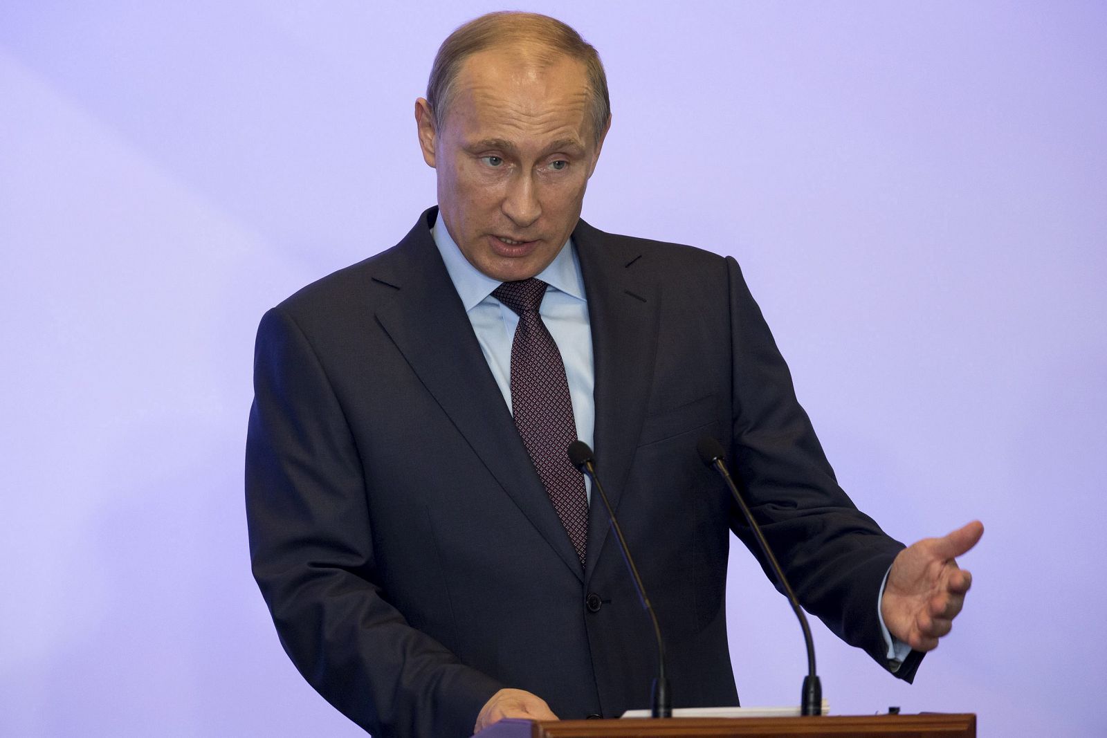 El presidente ruso, Vladímir Putin, en Yalta, Crimea