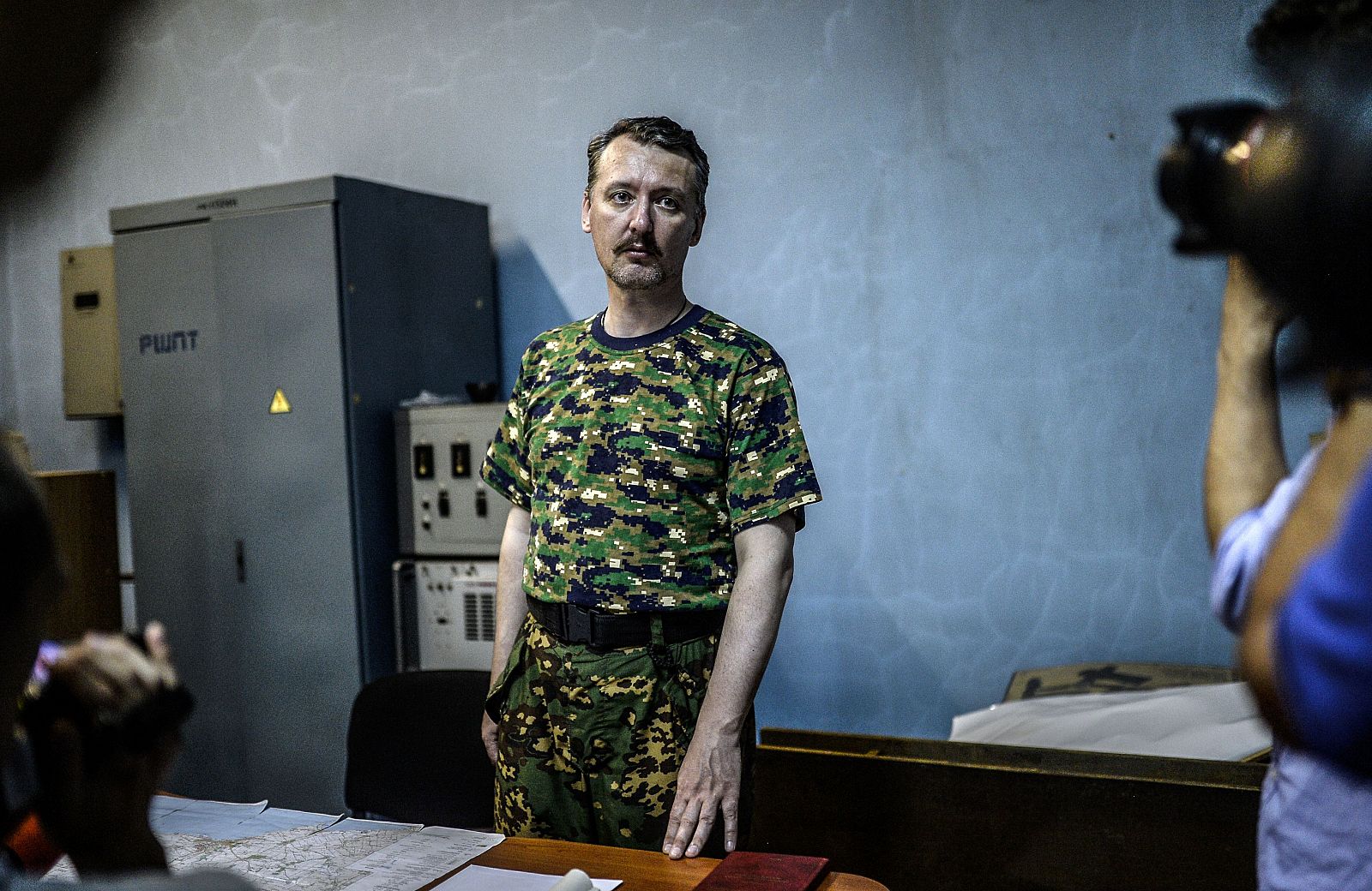 Igor Strelkov, comandante de la autoptoclamada "República Popular de Donetsk"