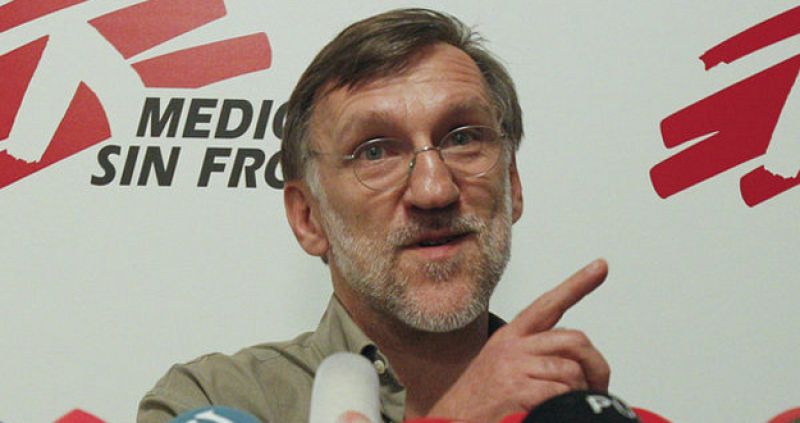 Imagen de archivo del presidente de Médicos sin Fronteras España, José Antonio Bastos.