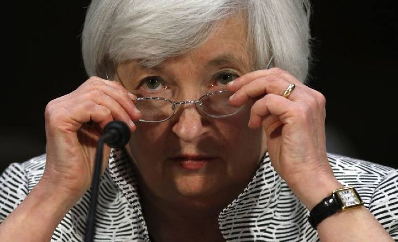 La presidenta de la Fed, Janet Yellen