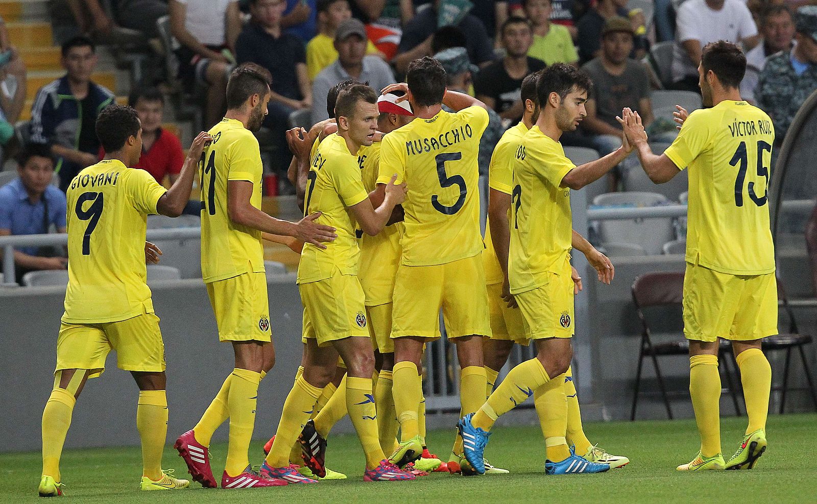 El Villarreal se ha impuesto 0-3 ante el Astaná.