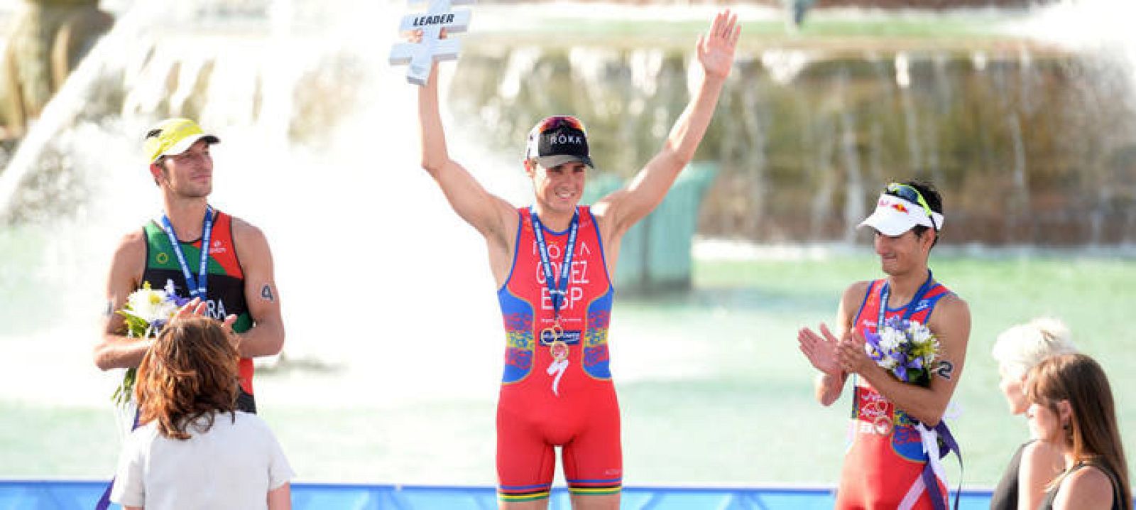 Noya suma un nuevo título mundial en triatlón.