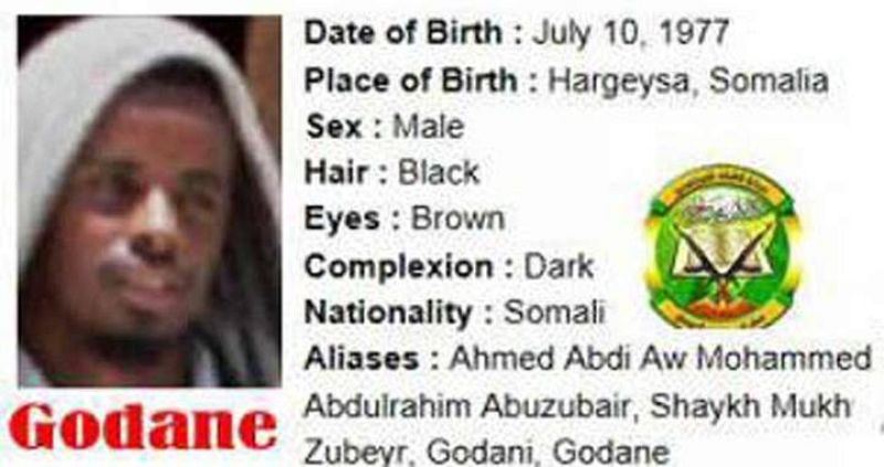 Ahmed Godane, líder de la milicia islamista Al Shabab desde 2008.