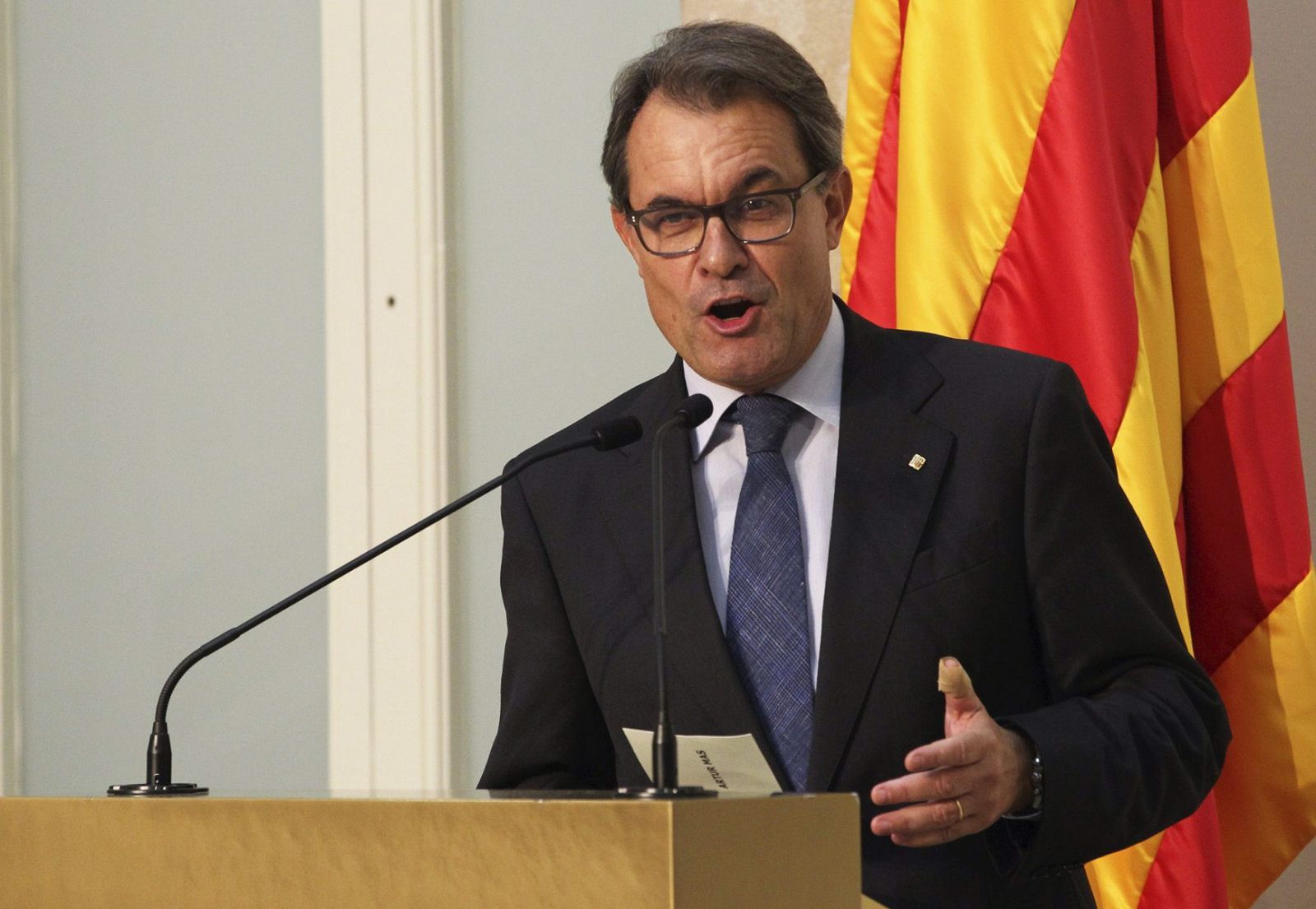 El presidente de la Generalitat, Artur Mas.