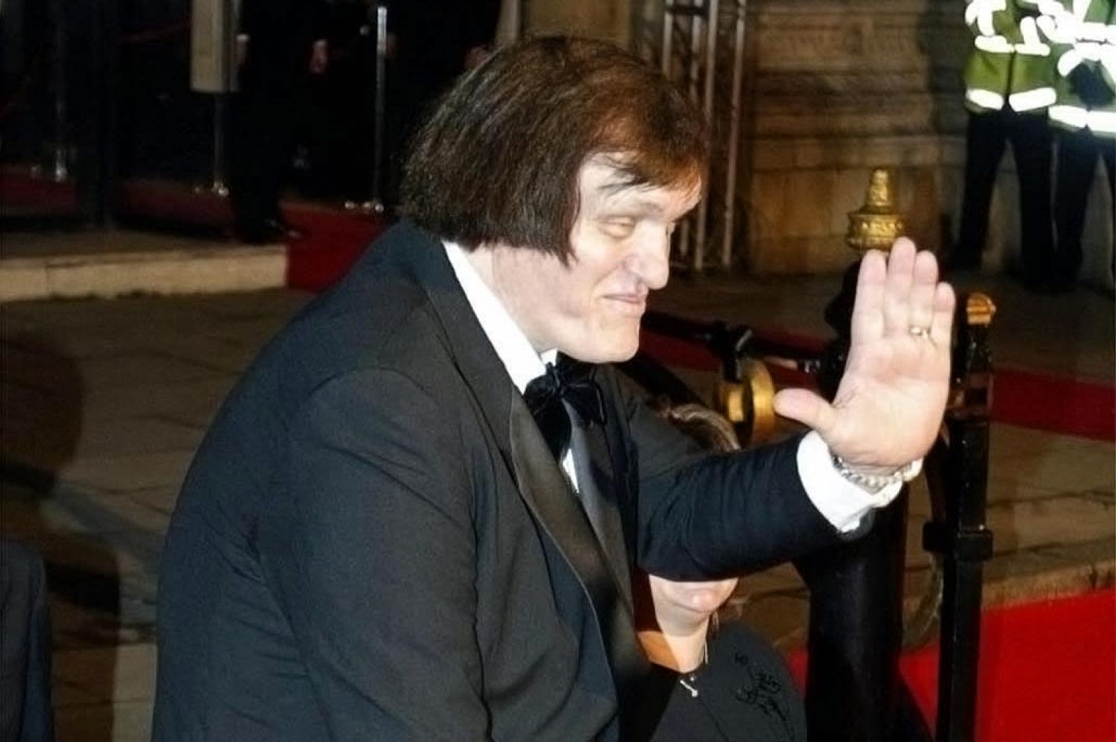 Richard Kiel, who played Jaws in the film Moonraker arrives for the World Premiere of the latest Bond film "Die Another Day" in London's Royal Albert Hall in this file photo