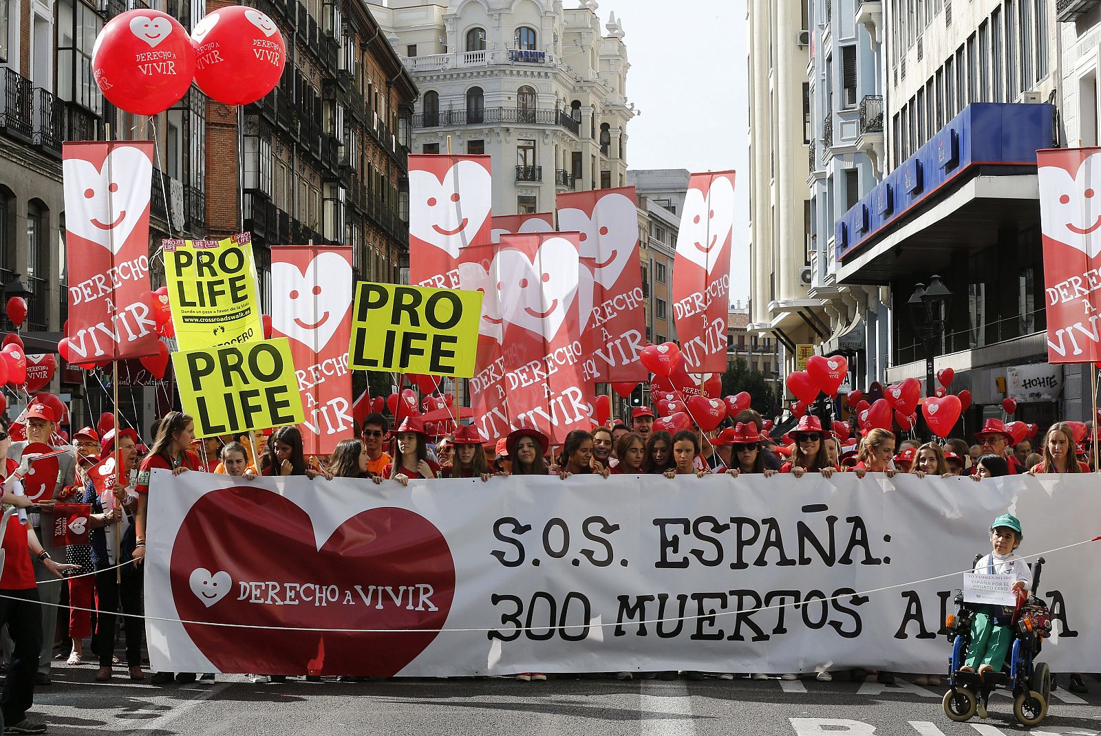 MANIFESTACIÓN DERECHO A VIVIR