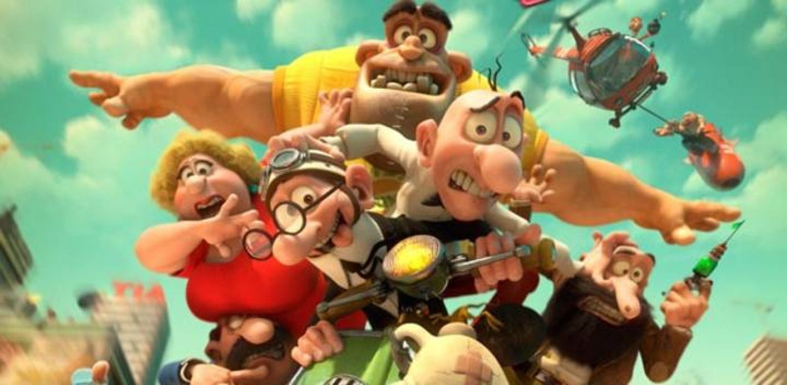 Fragmento del póster de 'Mortadelo y Filemón contra Jimmy el cachondo' 