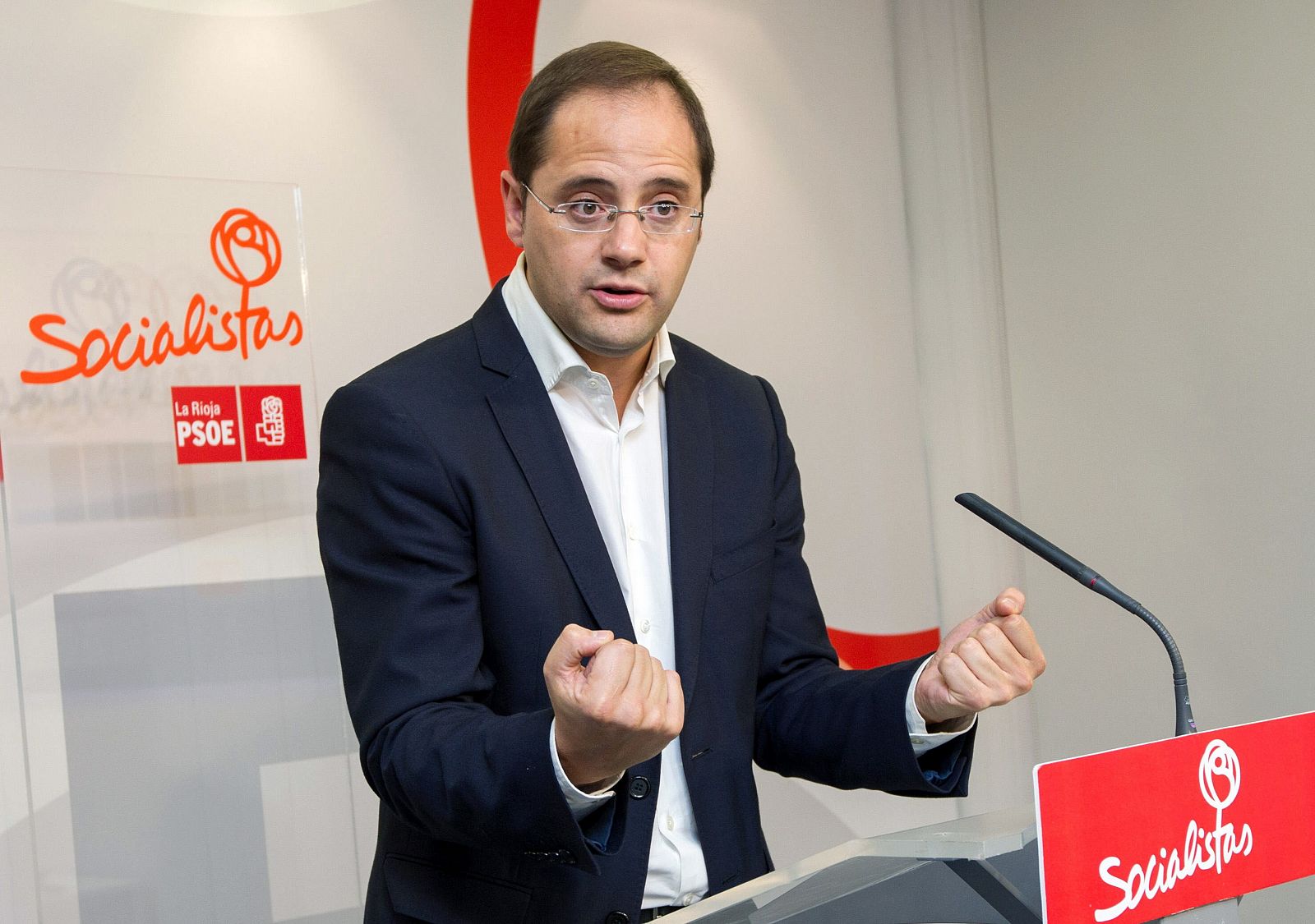 El secretario de Organización del PSOE, César Luena.