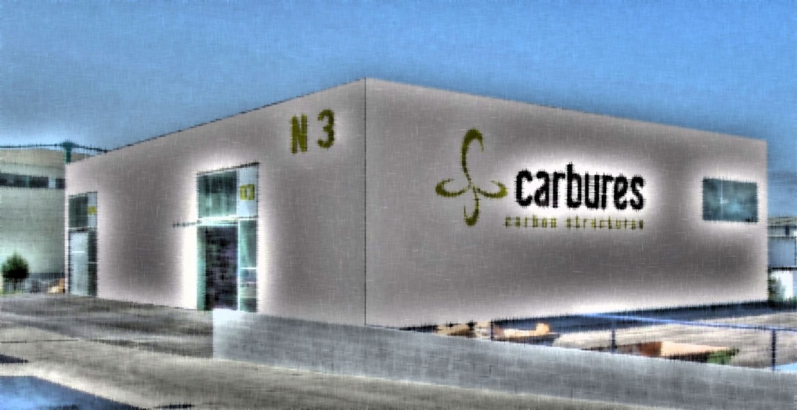 Exterior de las instalaciones de Carbures