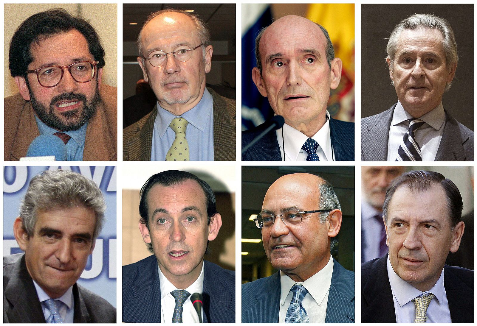 ALGUNOS DE LOS CONSEJEROS Y DIRECTIVOS DE CAJA MADRID CON TARJETAS "OPACAS"