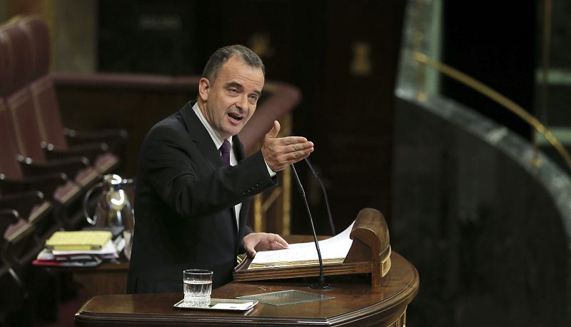 El portavoz de ERC en el Congreso, Alfred Bosch