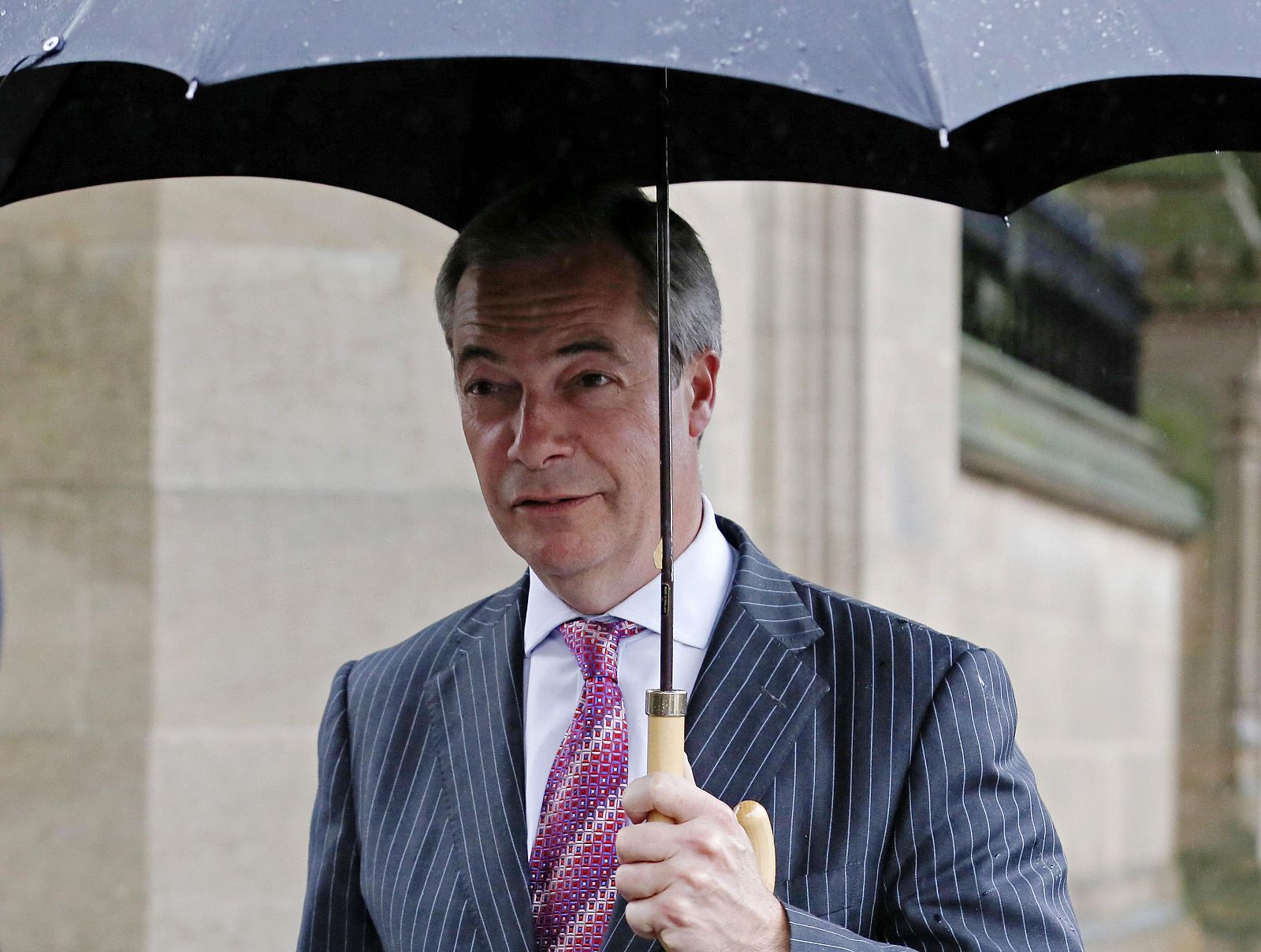 El líder del Partido por la Independencia del Reino Unido (UKIP), Nigel Farage