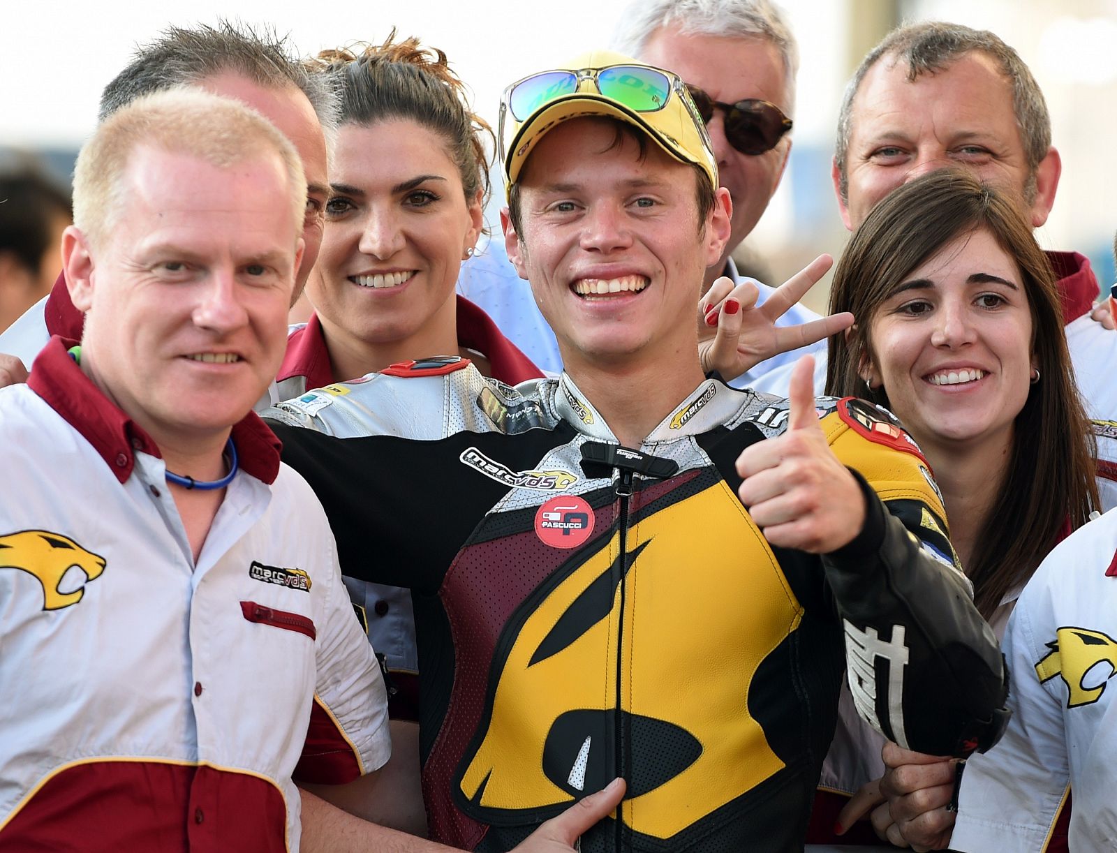 Rabat se ha convertido en campeón del Mundo de Moto2.