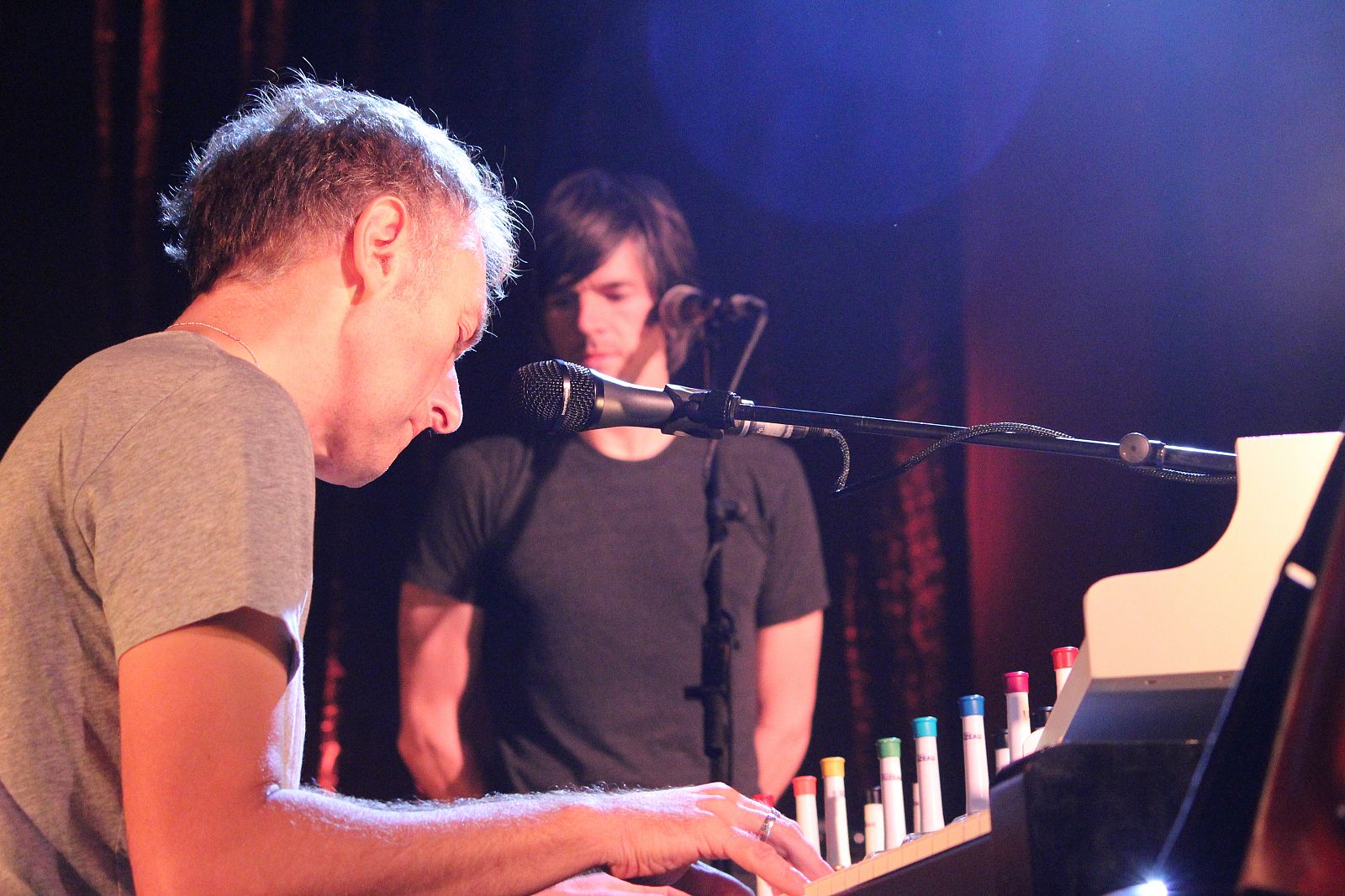 El músico y compositor Yann Tiersen en concierto en la sala La Riviera de Madrid.