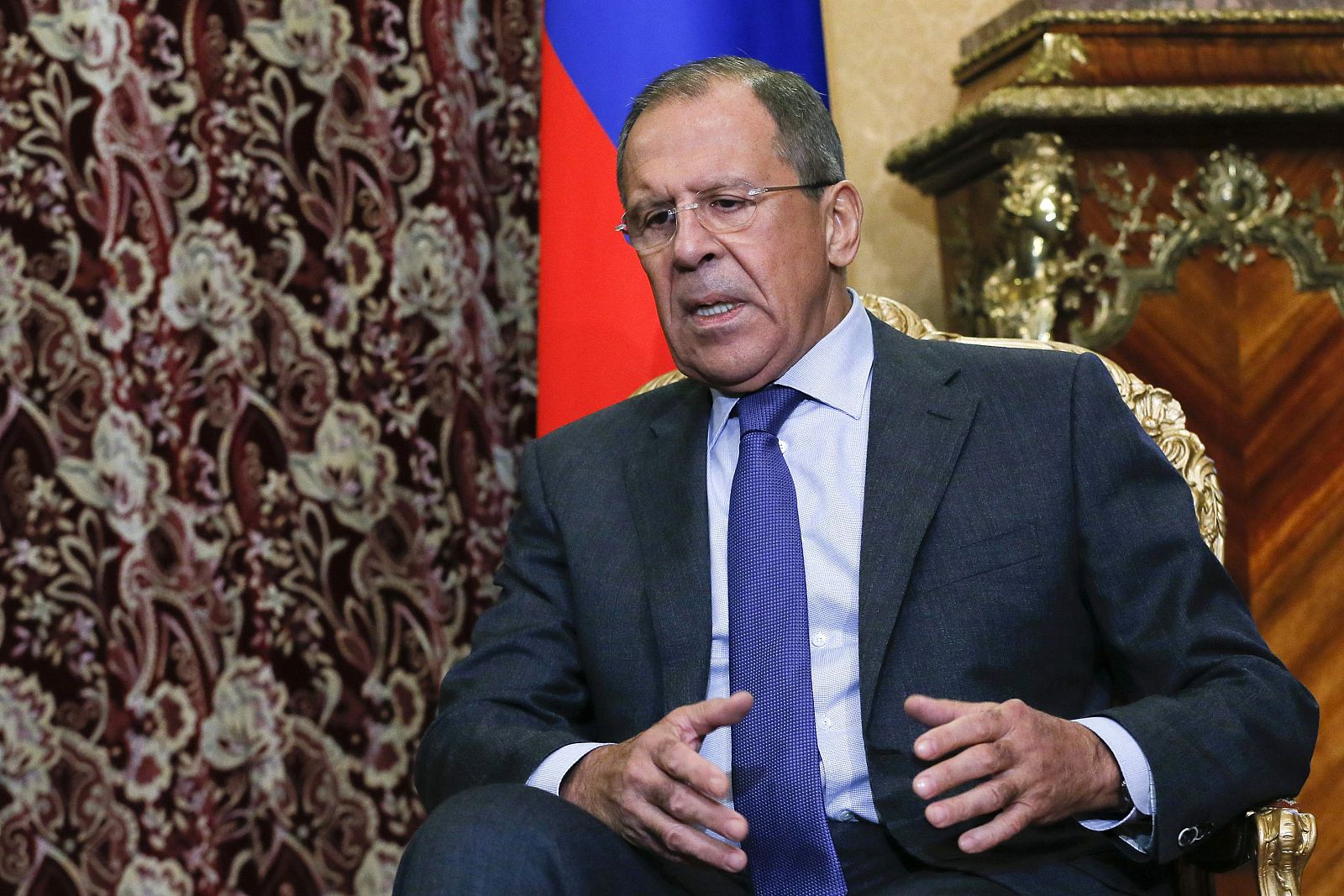 El ministro de Exteriores de Rusia, Serguei Lavrov, en una foto de archivo