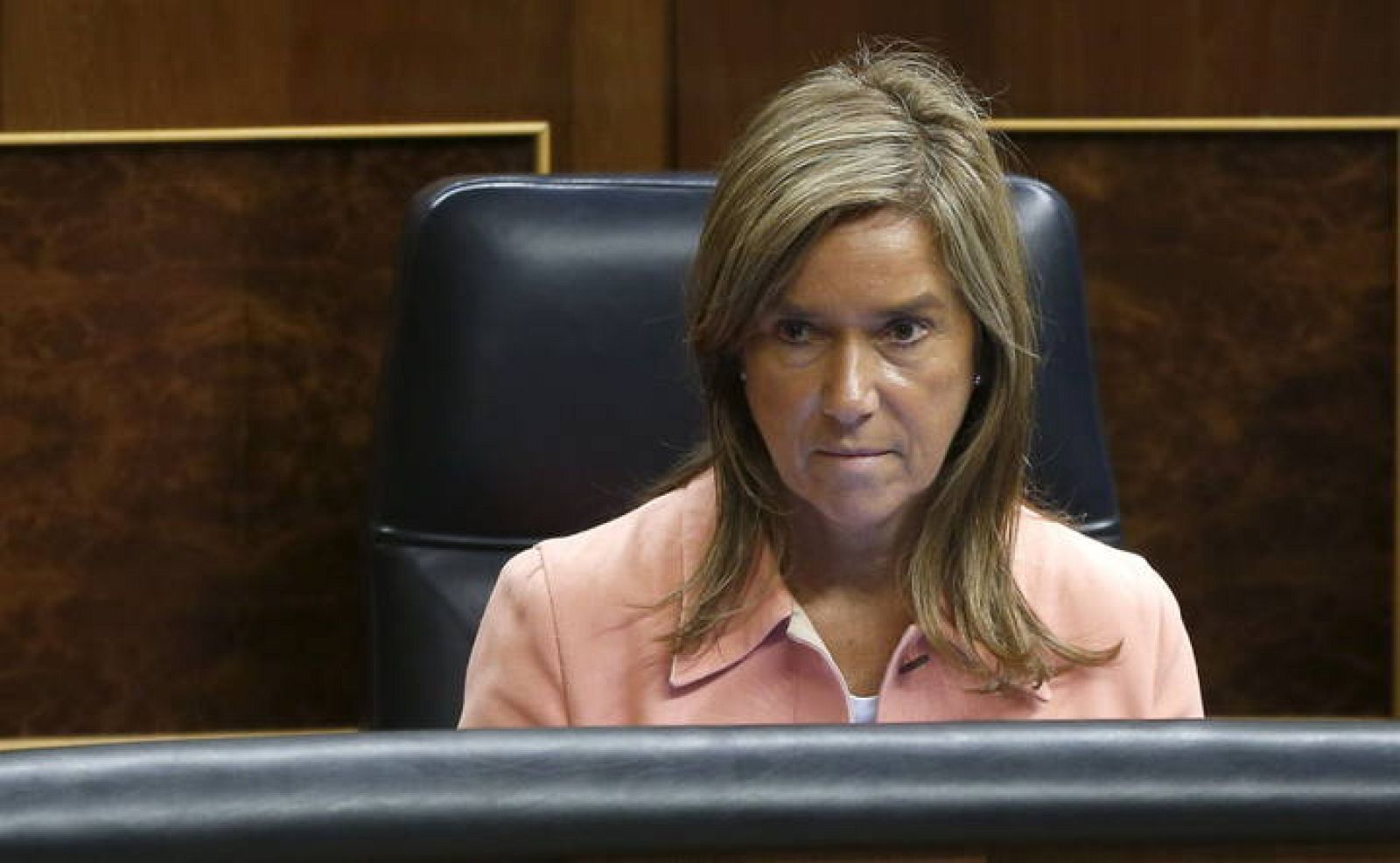 La ministra de Sanidad, Ana Mato, durante un pleno en el Congreso de los Diputados (Archivo). 