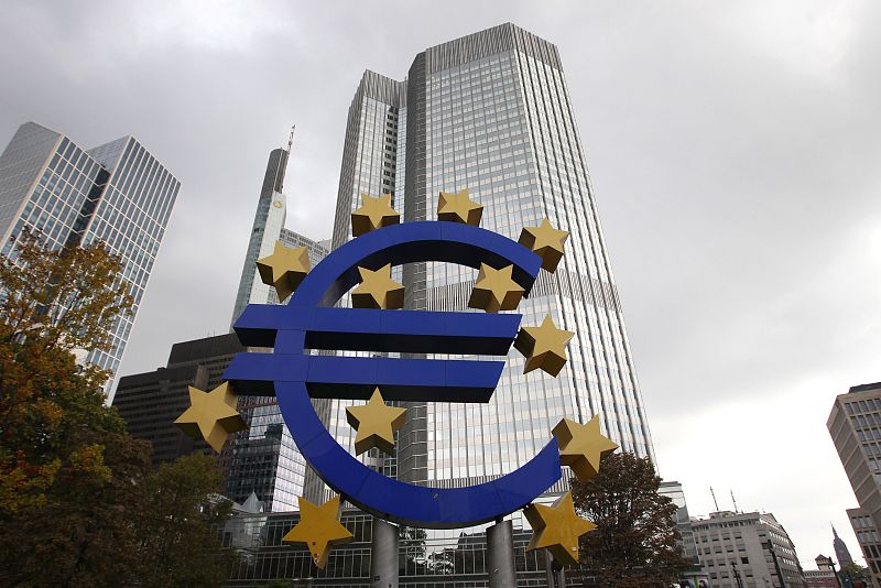 La sede del Banco Central Europeo en Fráncfort