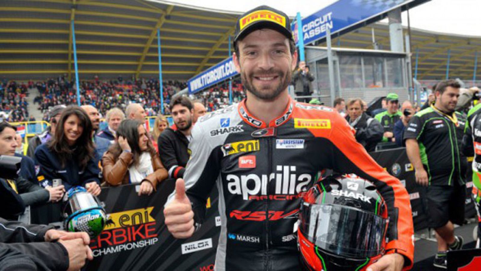 Guintoli ha logrado remontar y hacerse campeón del mundo de SBK a sus 32 años.