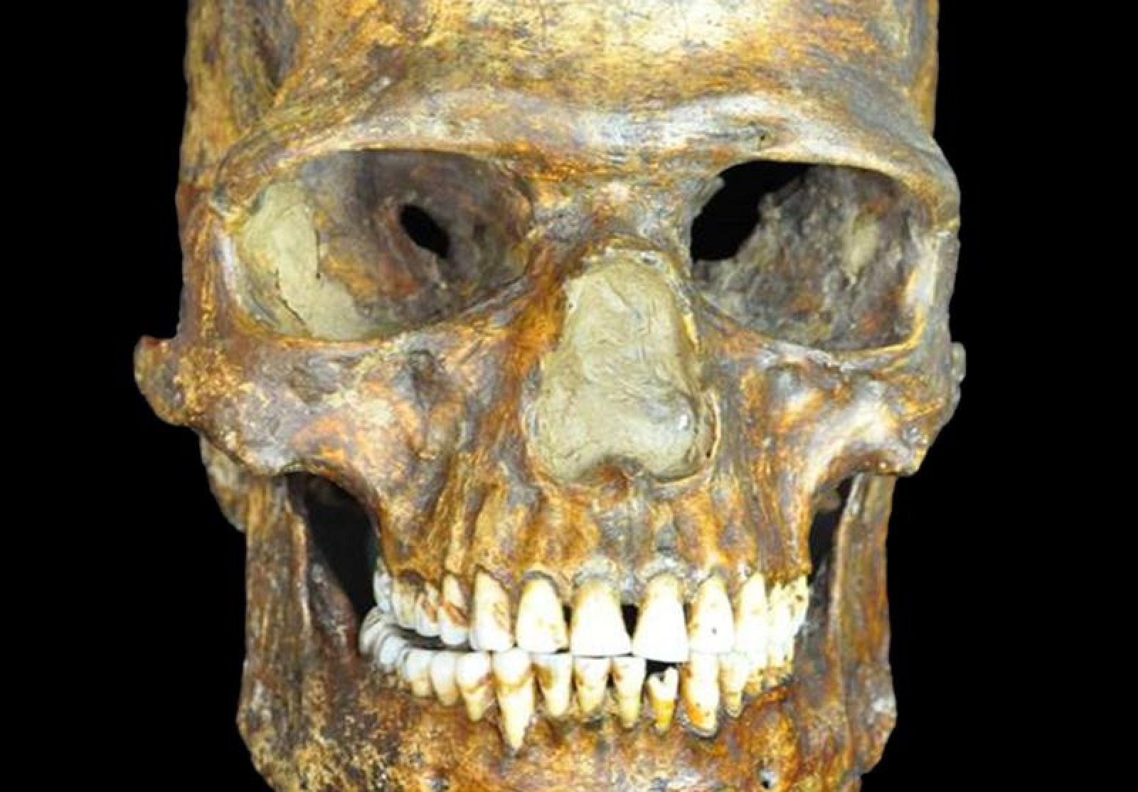 Cráneo de Kostenki 14, el hombre que vivió en el oeste de Rusia hace más de 36.000 años.