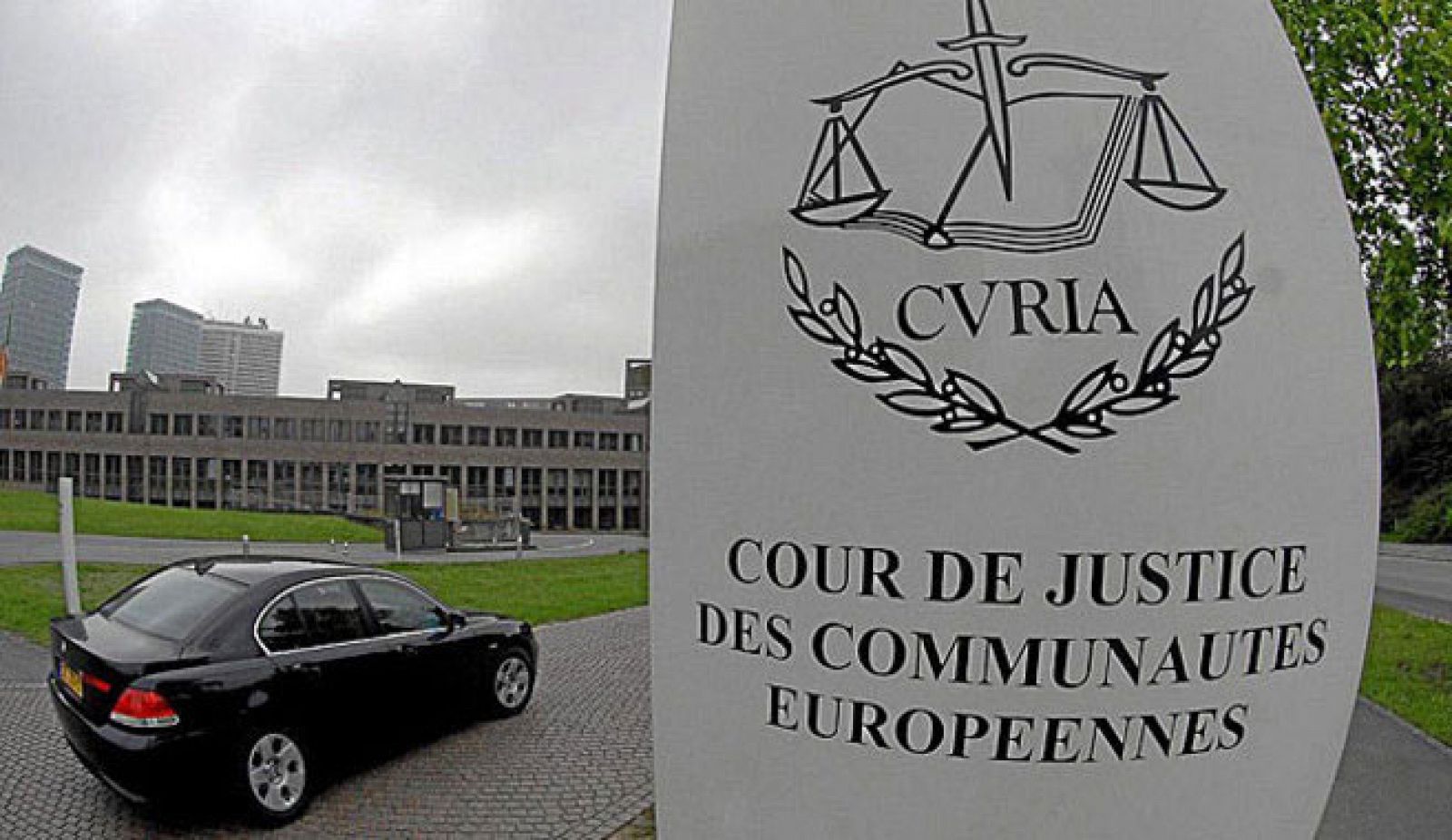 Entrada al Tribunal de Justicia de la Unión Europea