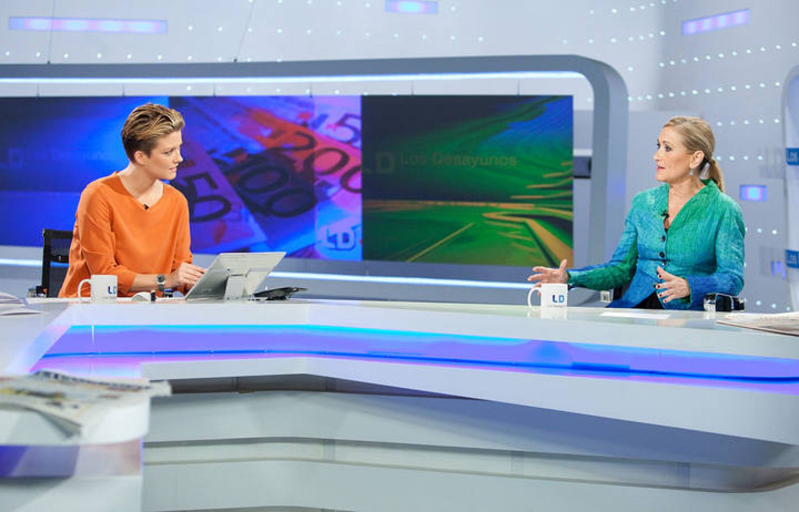  Cristina Cifuentes en Los desayunos de TVE