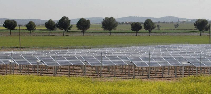 Huerto solar en la provincia de Ciudad Real