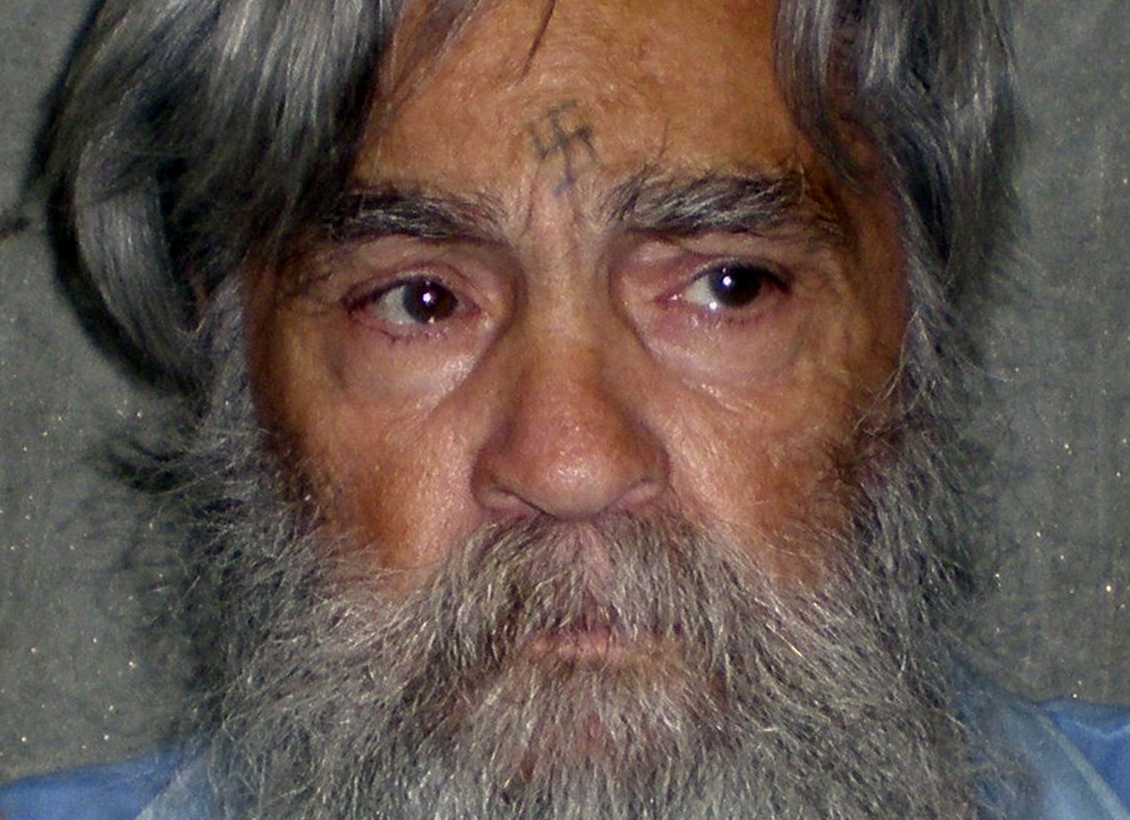 Charles Manson  en una fotografía de 2011 facilitada por el Departamento Penitenciario de California.