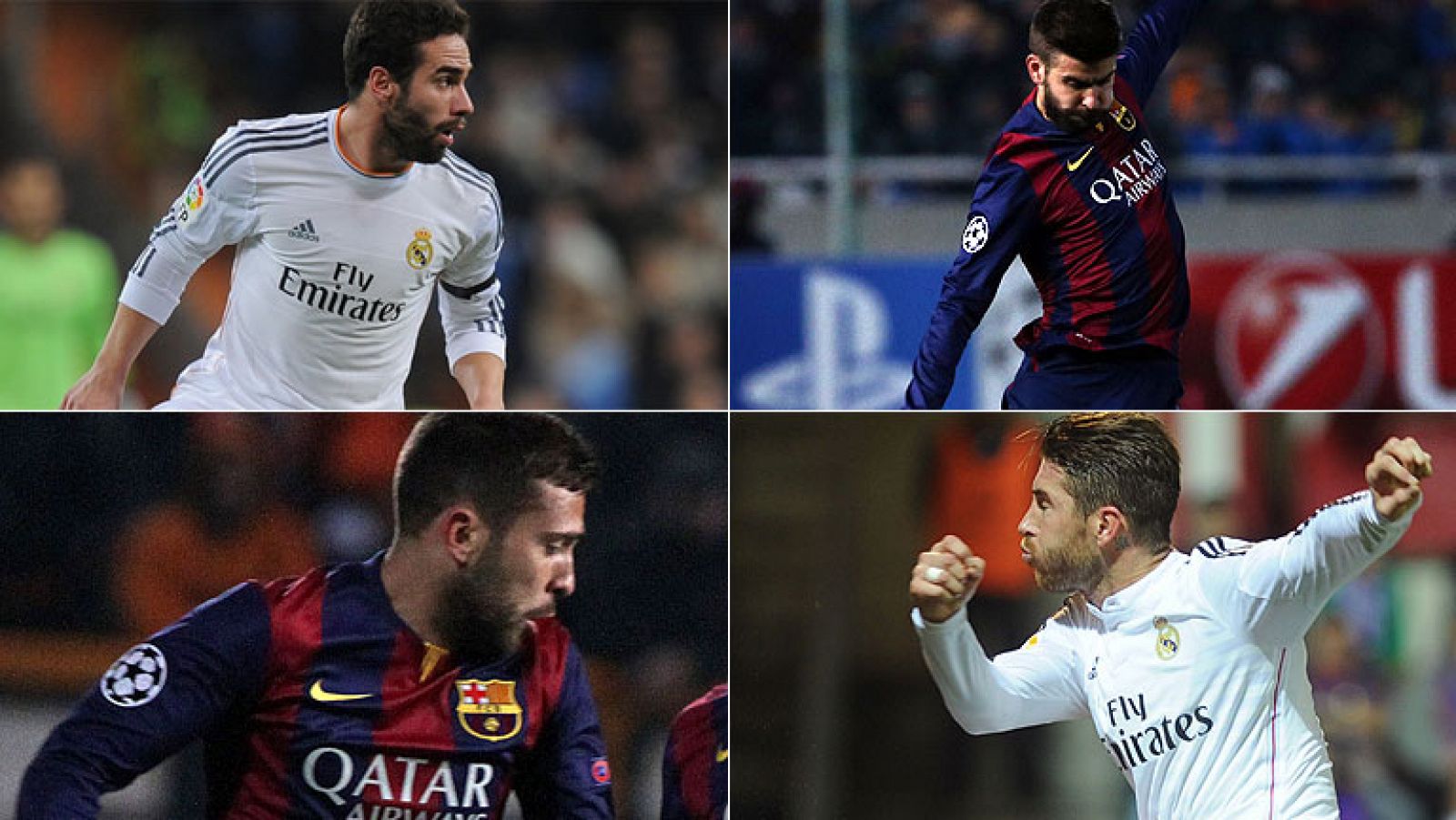 Carvajal, Piqué, Alba y Ramos, nominados a los FIFpro.