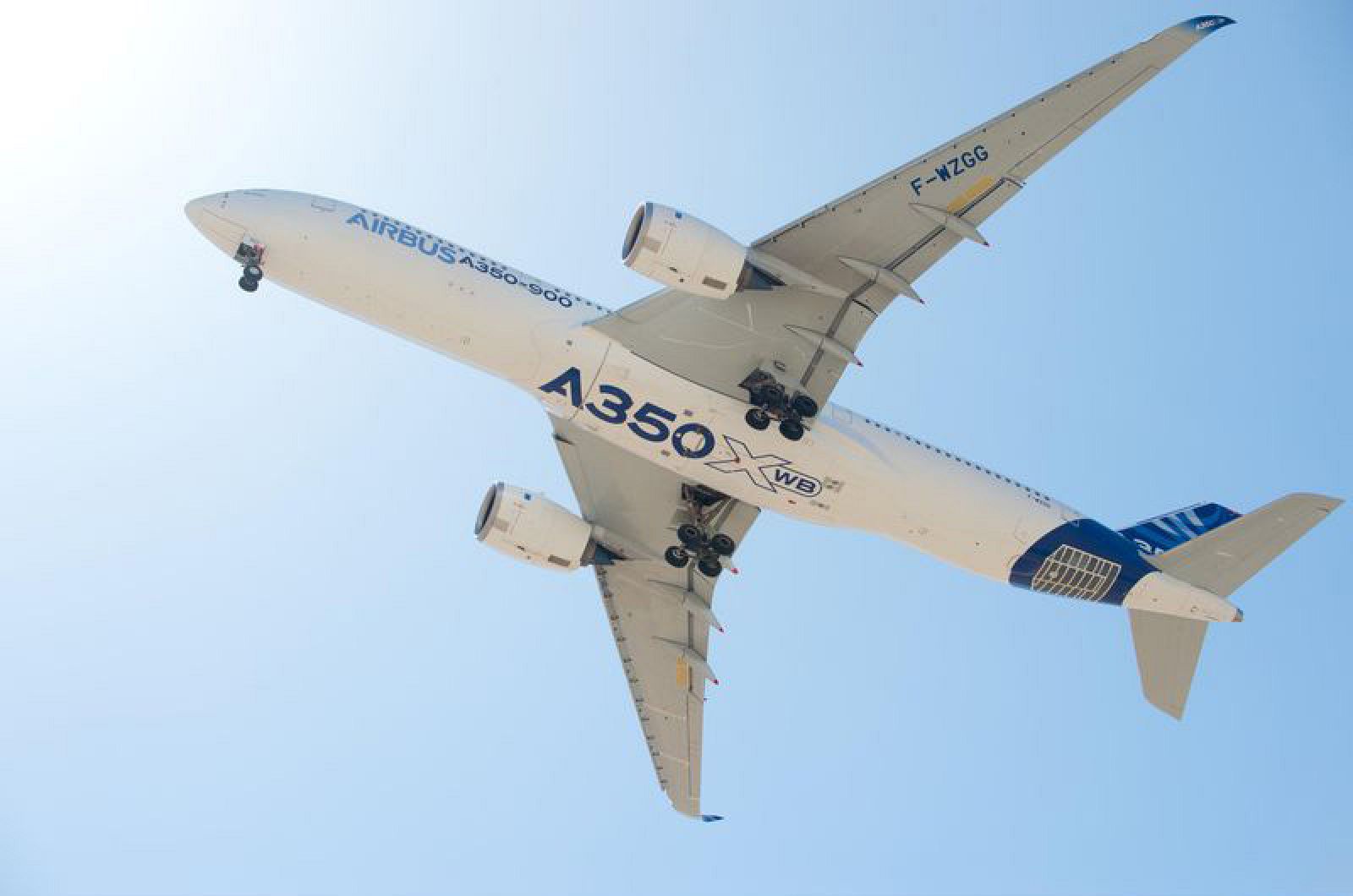 El nuevo Airbus A350.