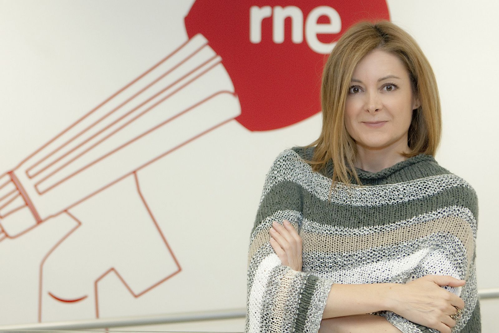 La directora y presentadora de 'No es un día cualquiera', Pepa Fernández.