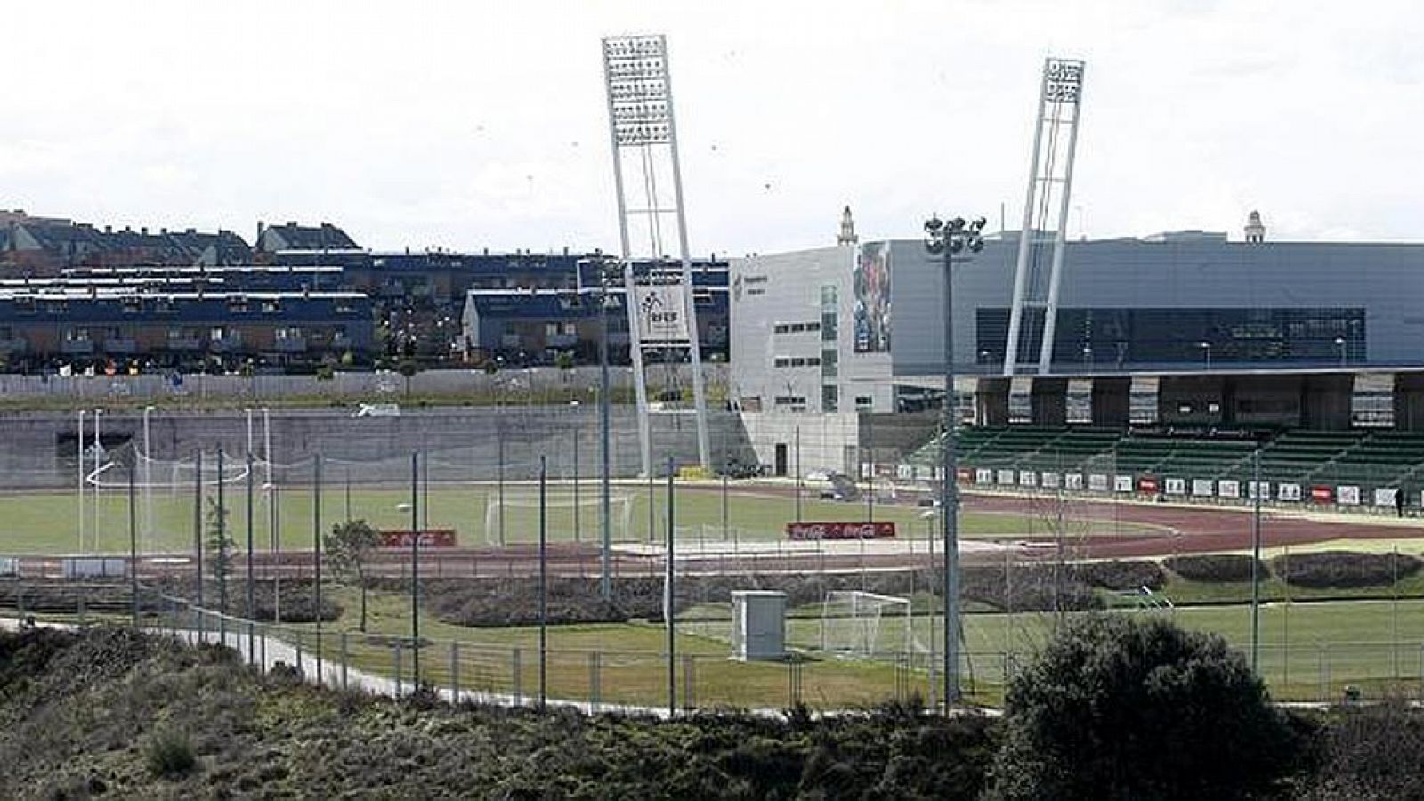 Vista general de la Ciudad del Fútbol de Las Rozas.