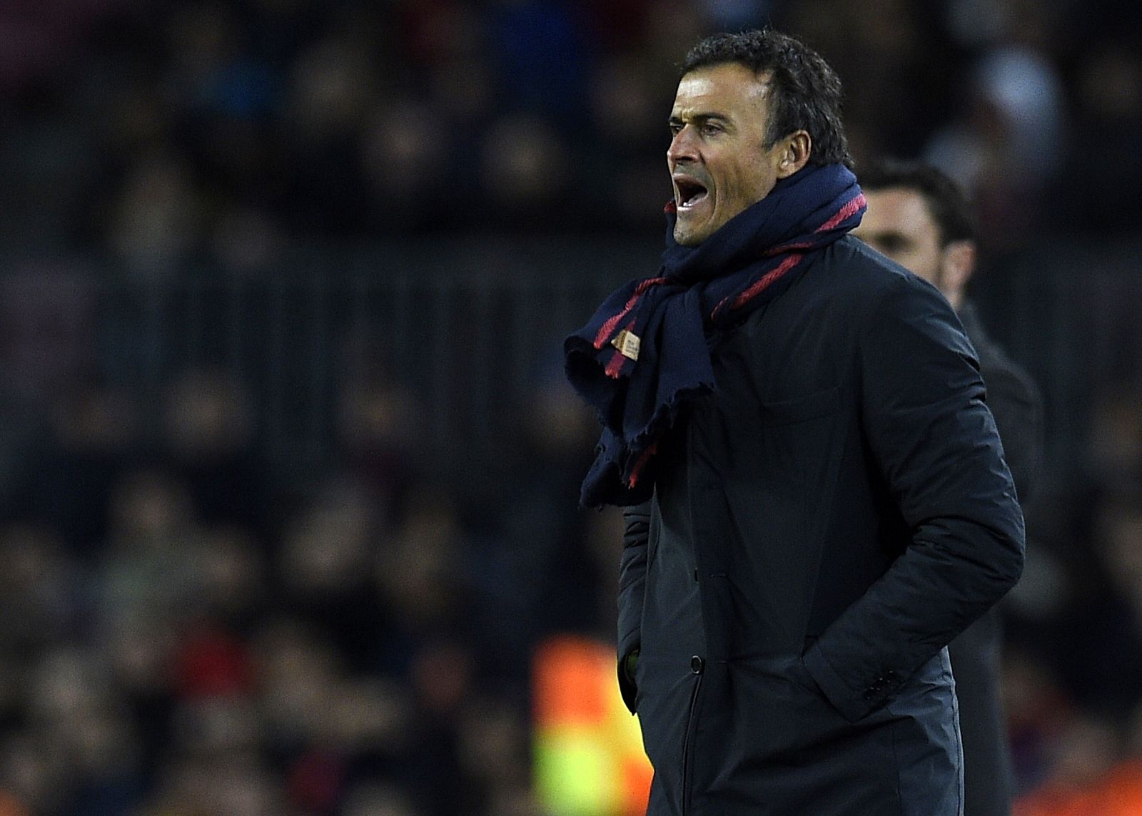 El entrenador del FC Barcelona, Luis Enrique