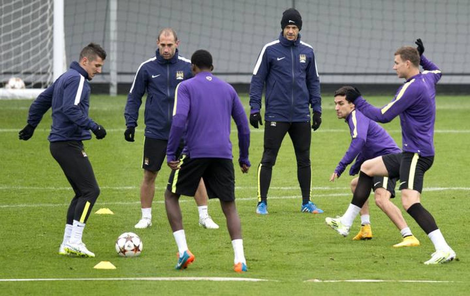 Entrenamiento del Manchester City