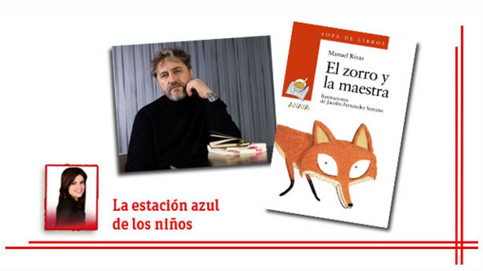 La estación azul de los niños - Un cuento de Manuel Rivas.