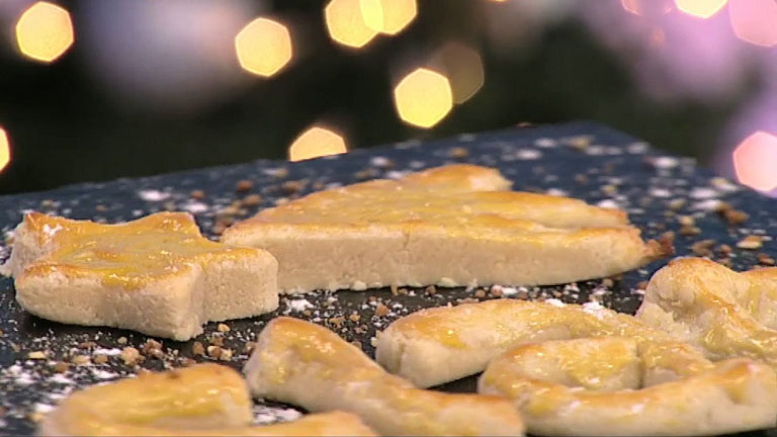 Receta - Estrella de Oriente de mazapán