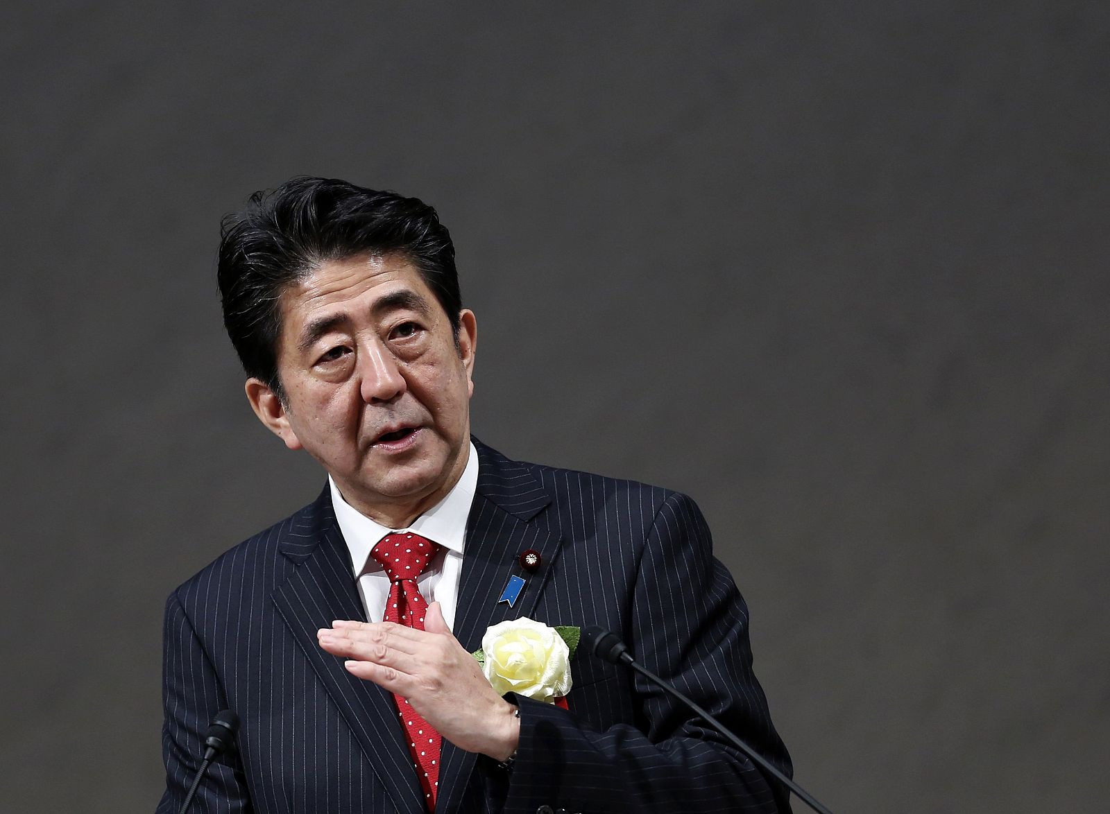 El primer ministro de Japón, Shinzo Abe, en una fotografía de archivo