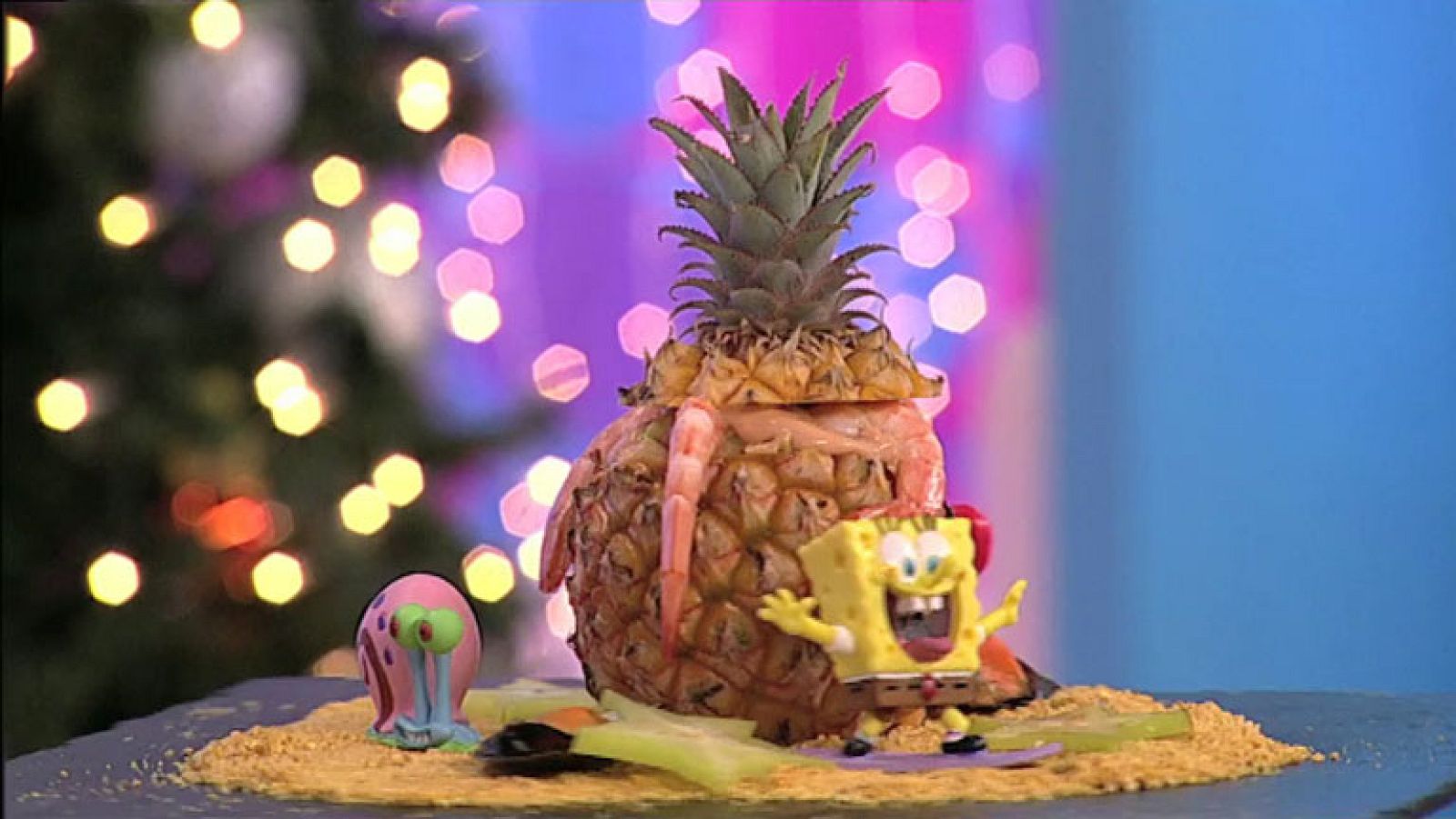 Receta - Piña rellena en el fondo del mar