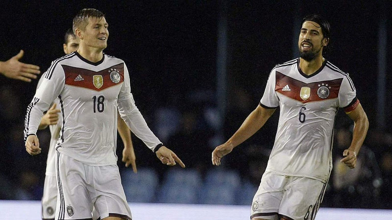 Kroos y Khedira, internacionales alemanes.