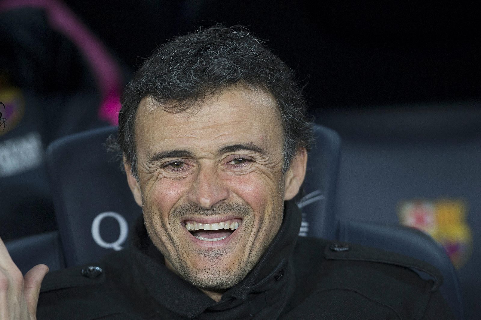 El entrenador del FC Barcelona, Luis Enrique