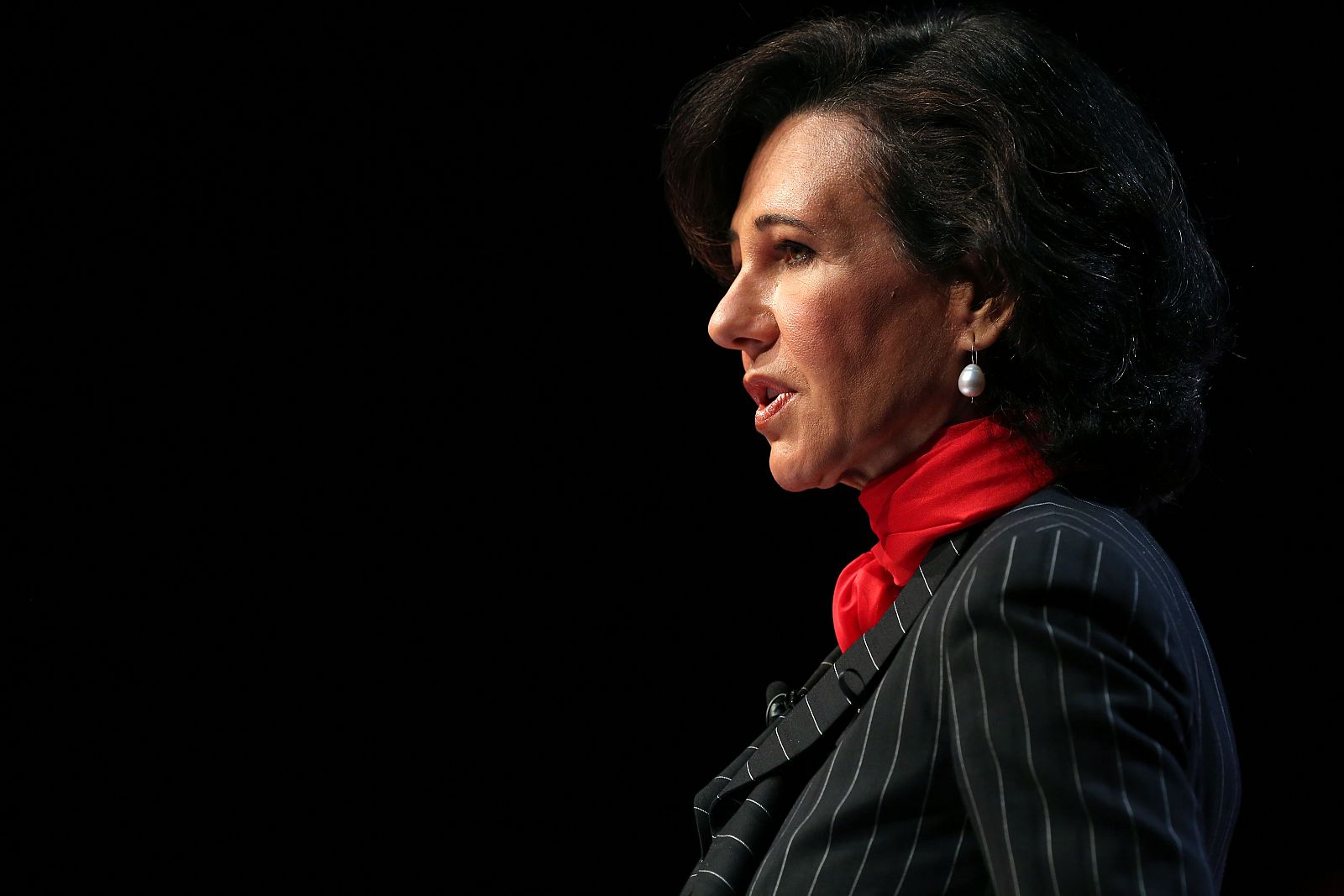 La presidenta del Santander, Ana Botín