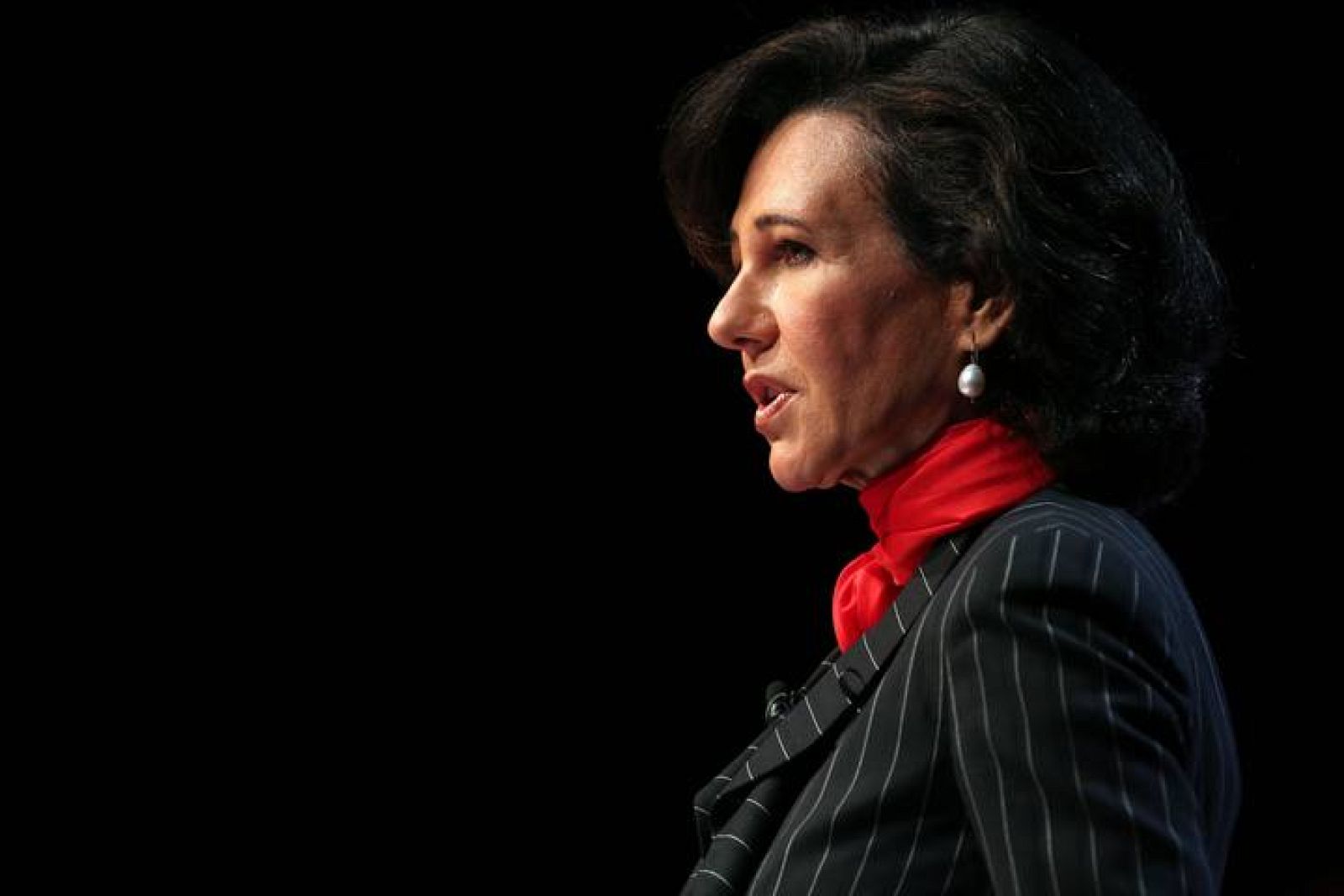 La presidenta del Santander, Ana Botín