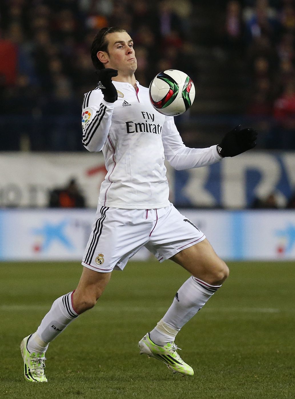El madridista Gareth Bale, en el pasado partido de Copa contra el Atlético.