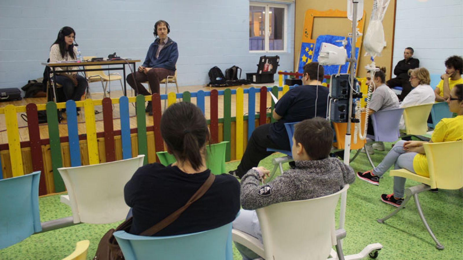 La estación azul de los niños - Desde el Hospital La Paz