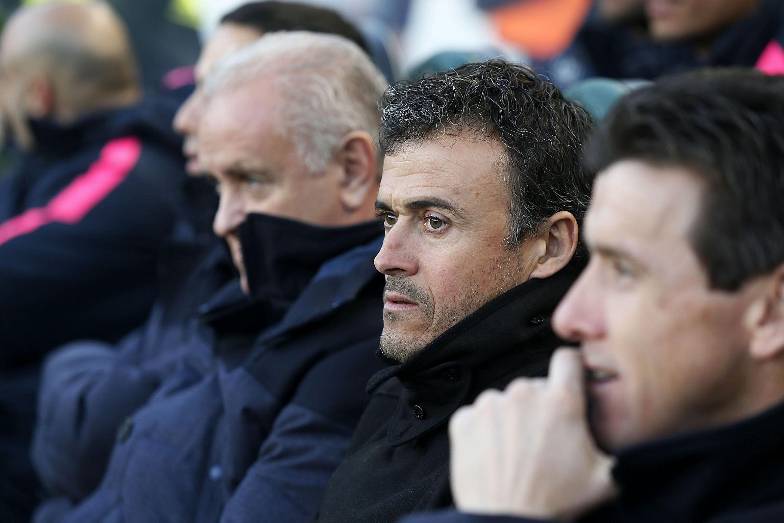 El entrenador del FC Barcelona, Luis Enrique Martínez