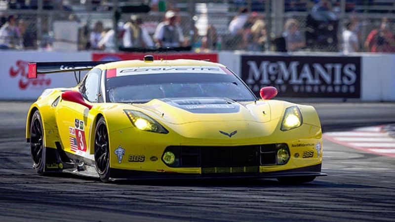 El Corvette de Antonio García.