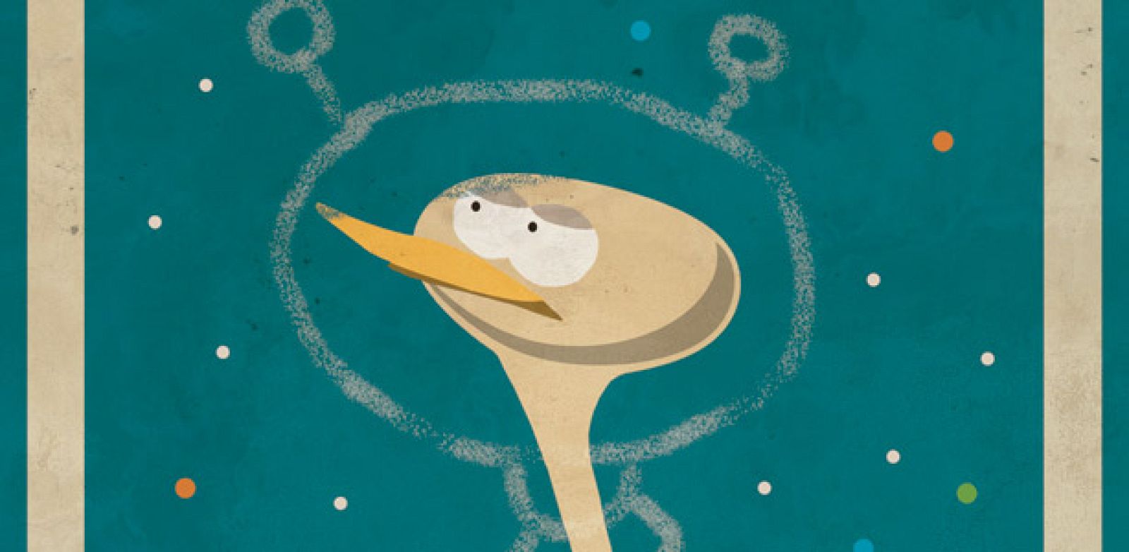 Fragmento del cartel de 'A la luna'