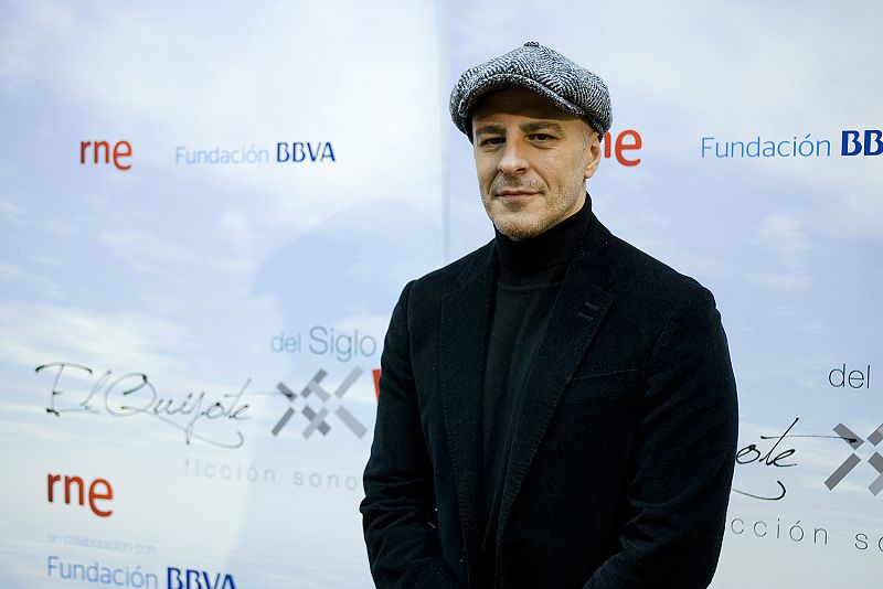 Roberto Álamo en el Teatro 2 de la Casa de la Radio, en Prado del Rey.