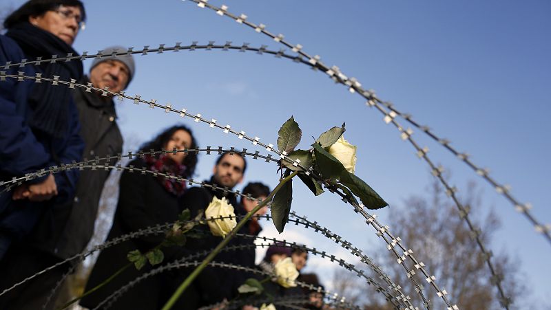 Homenaje en Madrid a los 15 inmigrantes fallecidos en la playa ceutí de El Tarajal