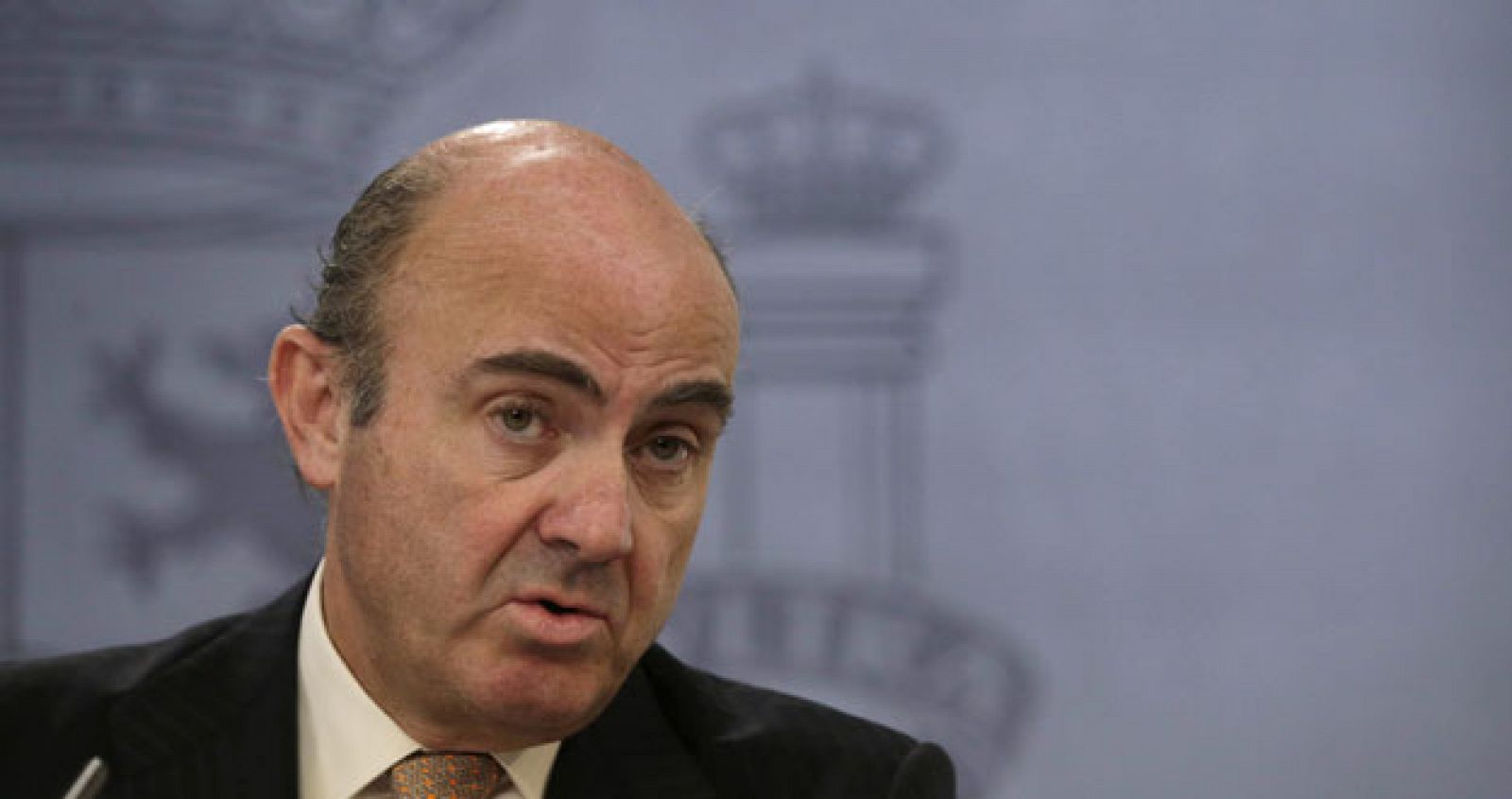 El ministro de Economía, Luis de Guindos